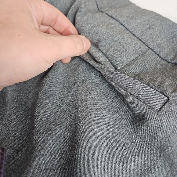 Merona Women's Modern Fit Mid Rise Stretch Boot Cut Pants Size 8 Gray Dress Work - Picture 9 of 16